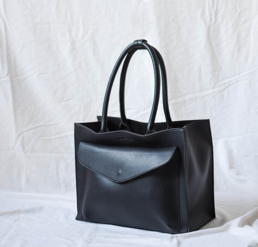 Market Tote - BLACK