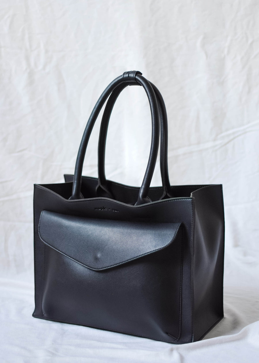 Market Tote - BLACK