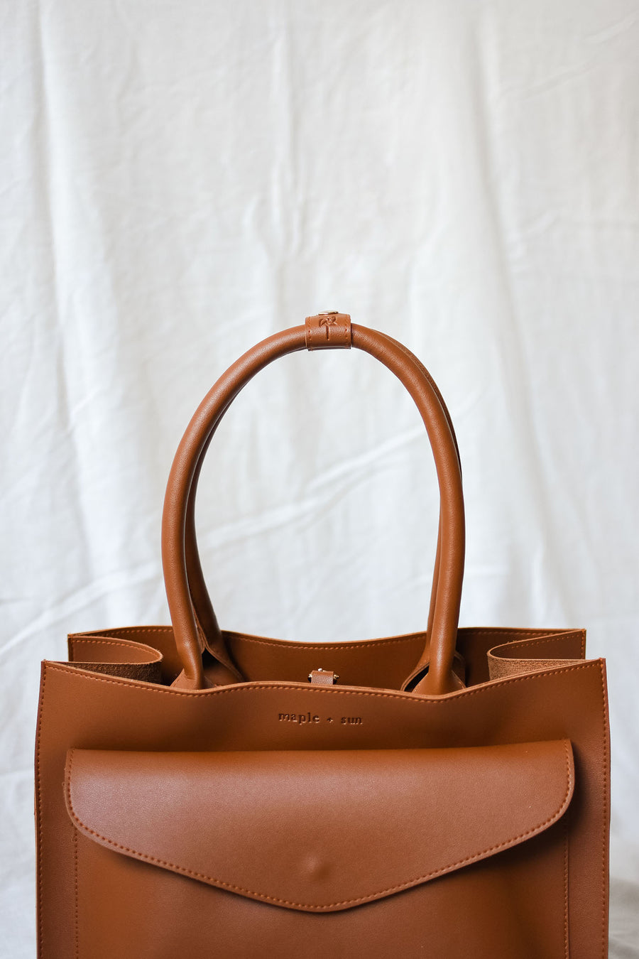 Market Tote Bag - BROWN