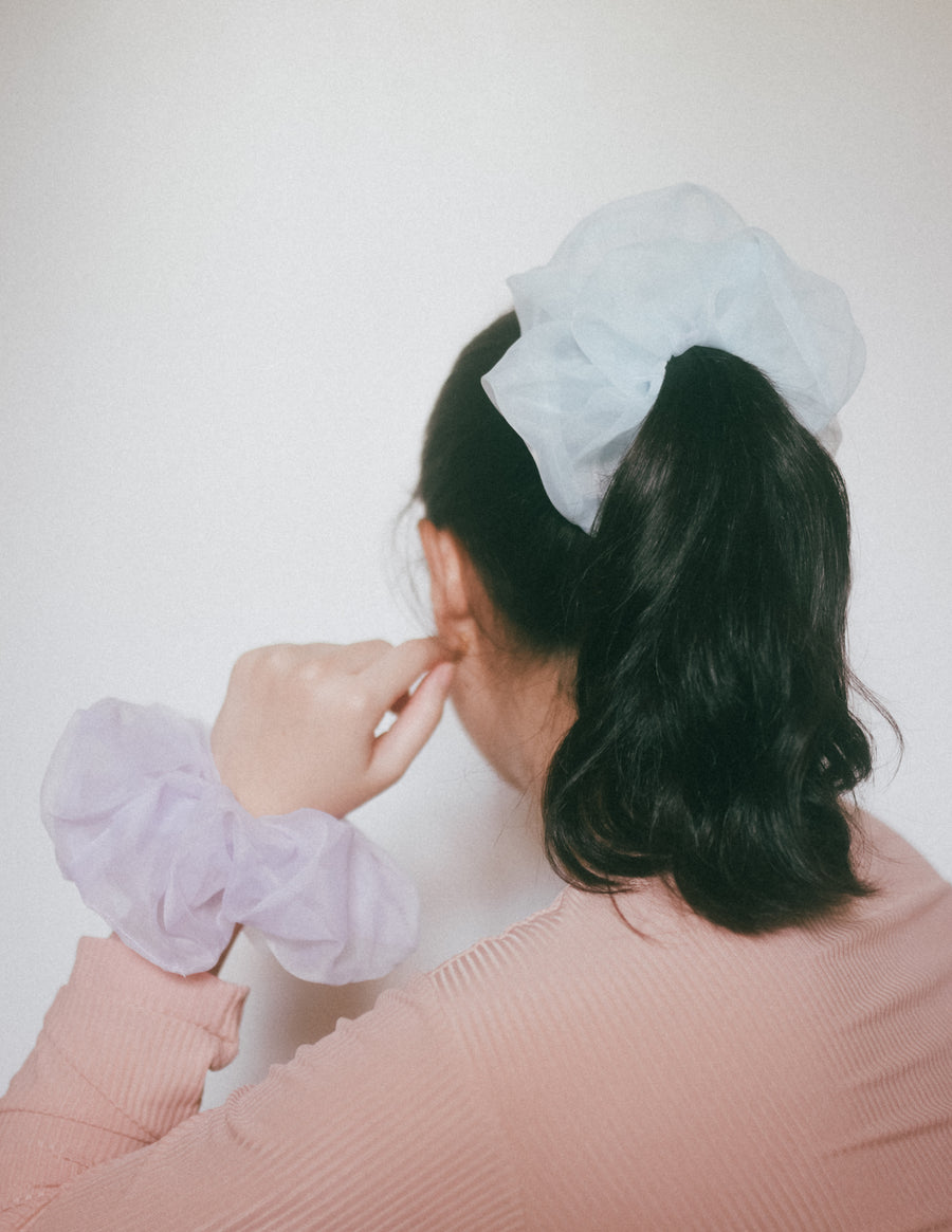 Cloud Scrunchies | Sheer