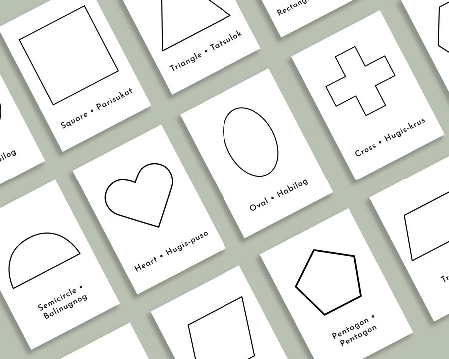 Shapes Flashcards (Printable)